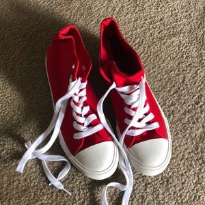 Forever 21 Red Sneakers